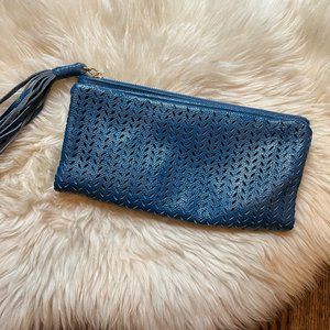 B-Low The Belt Perforated Foldover Clutch - Brand New!
